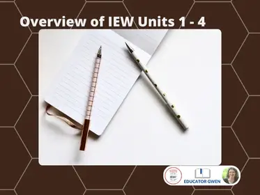 Overview of IEW Units 1 - 4