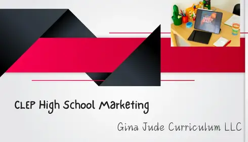 High School Principles of Marketing with CLEP Prep