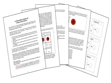 Forensic Blood Typing Lab