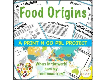 Project Based Learning (PBL) - Food Origins PBL - Environment and Sustainability