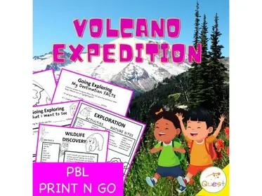 Project Based Learning (PBL) - Volcano Expedition - Natural Science, Geology