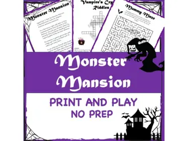 Monster Mansion Escape Room Game