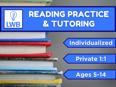 Let's Read! Private Reading Practice and Tutoring 1:1