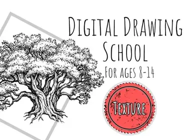 Procreate Digital Drawing School: Texture