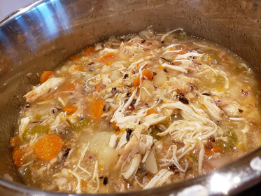 Learn to Make Chicken and Wild Rice Soup in the Instant Pot