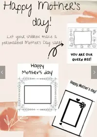 Mother's Day Picture Frame Fun