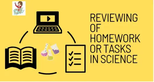 Reviewing of Homework or Task in Science/Biology