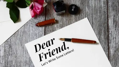 Dear Friend: Let's Write Some Letters!