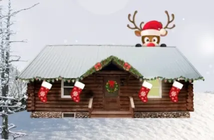 Up on the Housetop, Reindeer Paws?! Tracking Santa Through the Snow