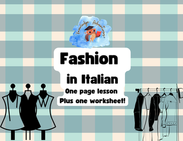 Italian Vocabulary: Fashion in Italian