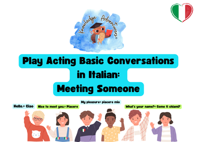 Italian Basic Conversation Skills for Meeting Someone