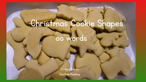 Christmas Cookie Shapes: oo words eBook