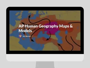 AP Human Geography Maps & Models