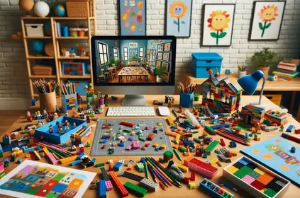 LEGO® Bricktastic Art Adventures Grades 1-2, Semester 1