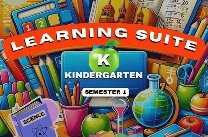 Kindergarten Learning Suite, Semester 1