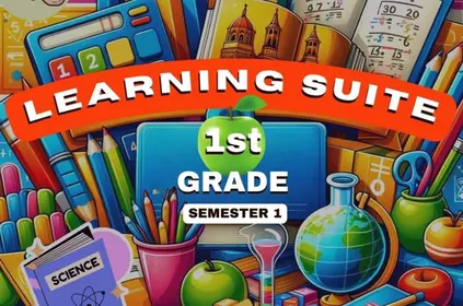 1st Grade Learning Suite, Semester 1