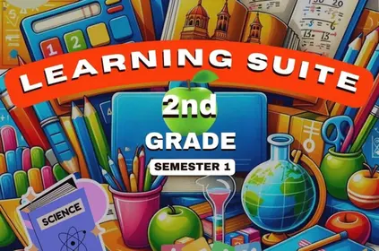 2nd Grade Learning Suite, Semester 1