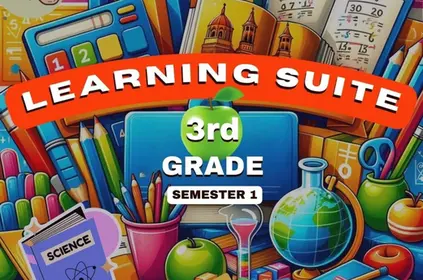 3rd Grade Learning Suite, Semester 1