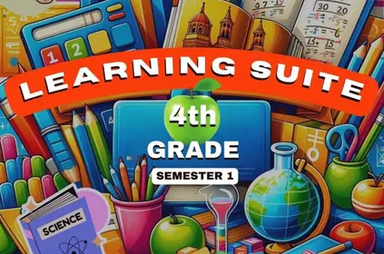 4th Grade Learning Suite, Semester 1