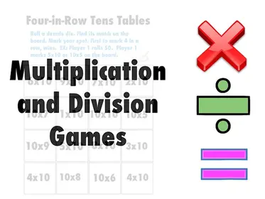 Math Games: Multiplication and Division Games