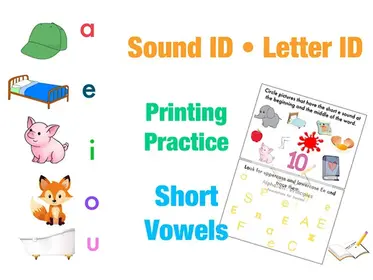 Short Vowel Phonics/Spelling - Sound and Letter ID