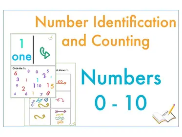 Number Sense/Math: Number Identification and Counting - 0-10