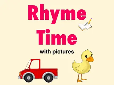 Rhyme Time - Rhyming with Pictures