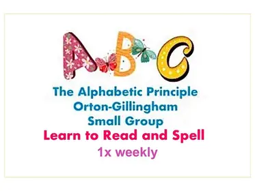 Learn to Read and Spell • Orton-Gillingham •  Small Group