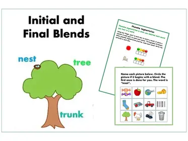 Spelling/Phonics: Initial and Final Blends