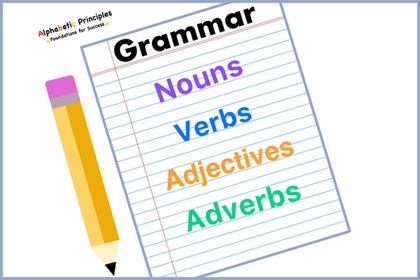 Grammar: Parts of Speech - Nouns, Verbs, Adjectives, Adverbs