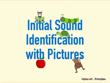 Initial Sounds with Pictures - A to Z