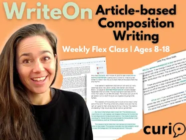 Write On: Article-based Composition Writing, Weekly Flex