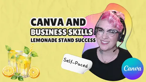 Lemonade Stand Success: Canva and Business Skills