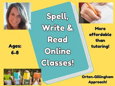 Orton-Gillingham - Let's Do Some Spelling, Writing and Reading Class! (Dyslexia Friendly) (+ Worksheets) (Ages 6-8)