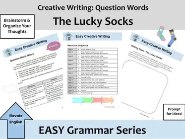 Questions Words: The Lucky Socks