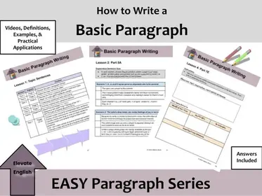 How to Write a Basic Paragraph