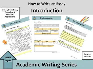 How to Write an Essay Introduction