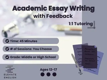 Academic Essay Writing (with Feedback)