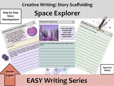 Story Scaffolding: Space Explorers