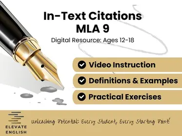 In-Text Citations MLA 9