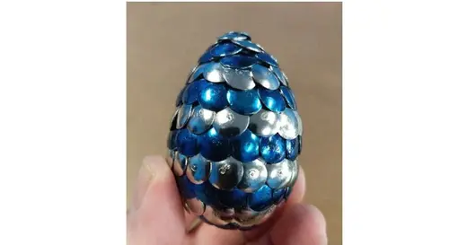 Make a Dragon egg Craft