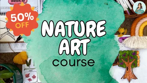 Nature Art Course | Taking Art and Drawing Outside With Plant Science