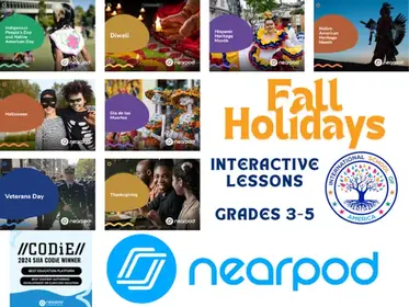 Free Interactive Fall Holiday Lessons