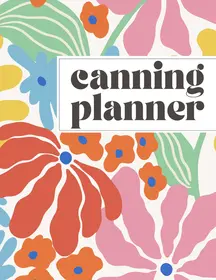 Colorful Canning Planner