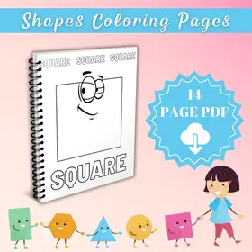 Shapes Coloring Pages