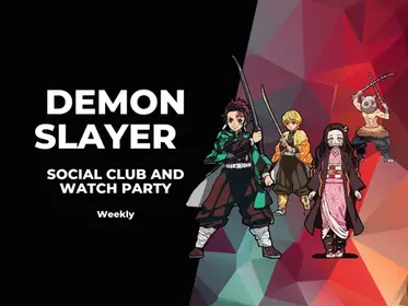 Demon Slayer Social Club and Watch Party