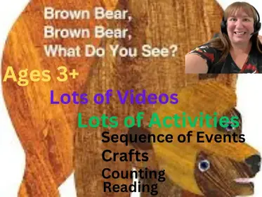 Brown Bear, Brown Bear, What do you See? by Tiny Blossoms Mrs. Shondra