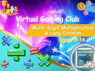 Mastering Math: Virtual Gaming Club (Multi-Digit Multiplication & Long Division))