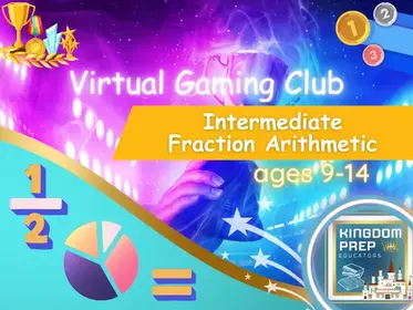 Mastering Math: Virtual Gaming Club (Int-Fractions)