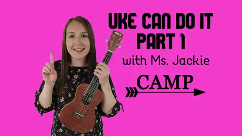 Uke Can Do It Part 1: Group Ukulele Lessons for Young Beginners Camp